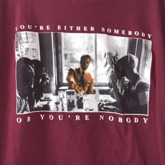 American Gangster 2XL Maroon Graphic T-Shirt 100% Cotton - Picture 3 of 7